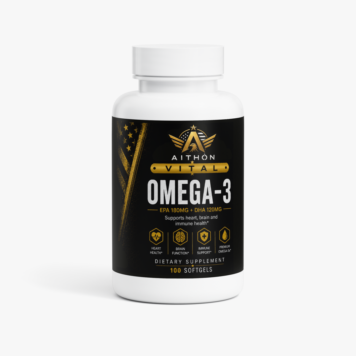 Omega-3 EPA 180mg + DHA 120mg