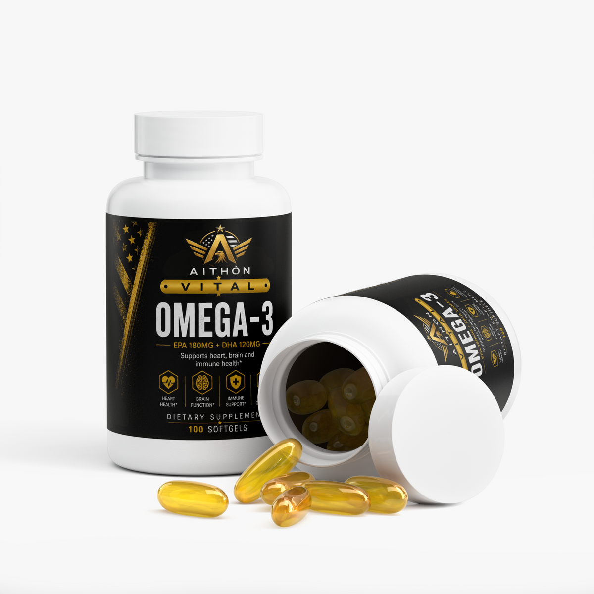 Omega-3 EPA 180mg + DHA 120mg