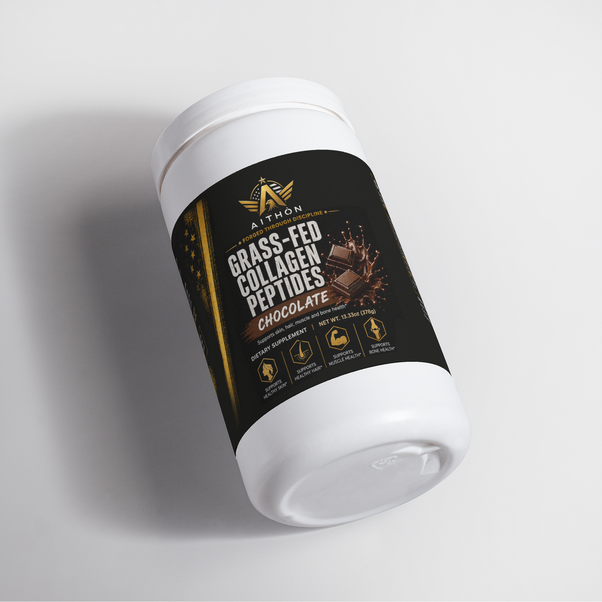 Grass-Fed Collagen Peptides Powder (Chocolate)